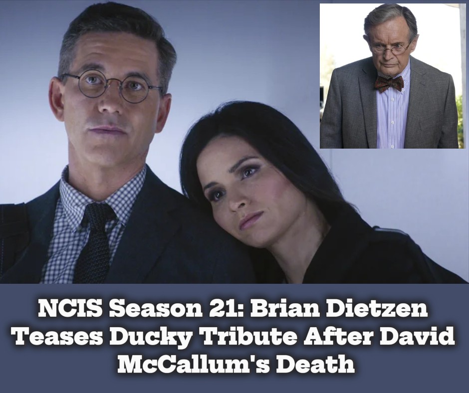 Ncis Season 21 Brian Dietzen Teases Ducky Tribute After David Mccallums Death 1202